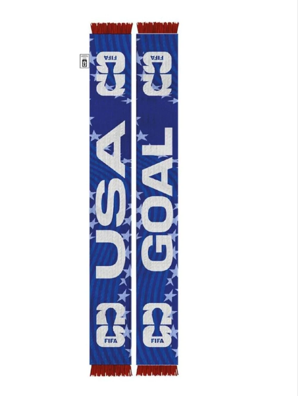 FIFA World Cup '26 United States Scarf Soccer Fan Scarf NWT 🆕 Blue USA
